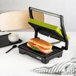 Τοστιέρα Izzy Panini Botanica IZ-2005 800W Πράσινη - Image 3