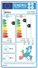 Κλιματιστικό Midea AG2ECO-24NXD0 24000 btu - Image 3