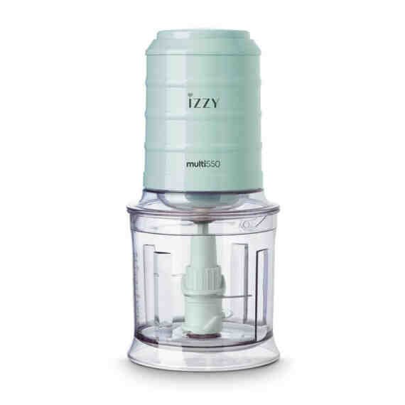 izzy-iz6906-vintage-green-τετραπλο-μαχαιρι-550w-07lt-224996 Μίξερ Τσόπερ IZZY IZ-6906 VINTAGE GREEN - Image 1
