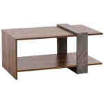 Τραπέζι σαλονιού Wilma γκρί πέτρα