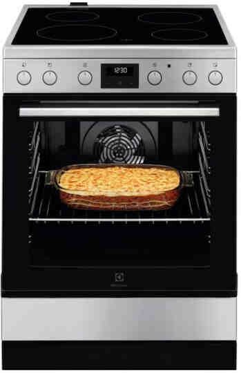 Κουζίνα Electrolux LKR64020BX με κεραμικές εστίες 73lt - Image 1