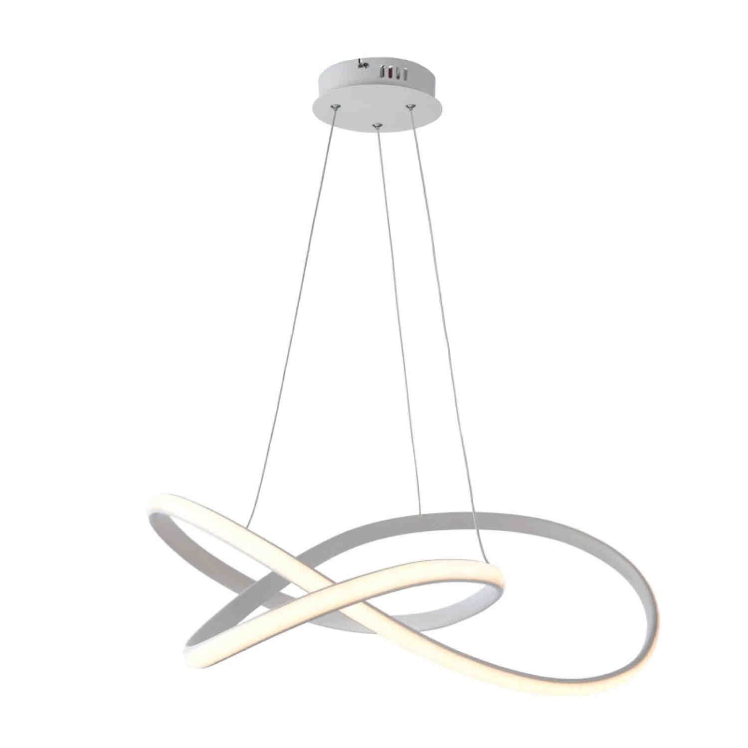 HM92LEDP48WH-1500x1500_result Φωτιστικό κρεμαστό GORDIUS λευκό αλουμινίου - Image 1