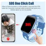 Smartwatch για παιδιά με gps IT-074, 1.83", κάμερα, 4G, IPX5 - Image 5