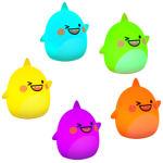 Διαδραστικό ξυπνητήρι και φωτάκι νυκτός Kiddoboo SoundGlow Shark - Image 6