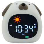 Διαδραστικό ξυπνητήρι και φωτάκι νυκτός Kiddoboo SoundGlow Dog