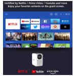 Βιντεοπροβολέας KP2, 1080p FHD, 600 ANSI, Wi-Fi, λευκός - Image 3