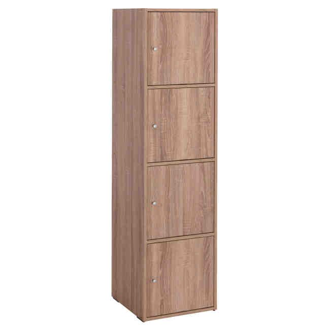 ntoylapi-fb9994011-sonama-oak-melamini-4 Παπουτσοθήκη ντουλάπι SORIANO sonama - Image 1