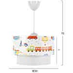Παιδικό φωτιστικό κρεμαστό transport toys - Image 2