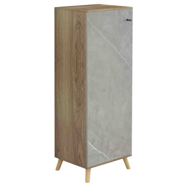 papoytsothiki-ntoylapi-fb9895411-melamin Παπουτσοθήκη ντουλάπι ALVARO sonama-stone texture - Image 1